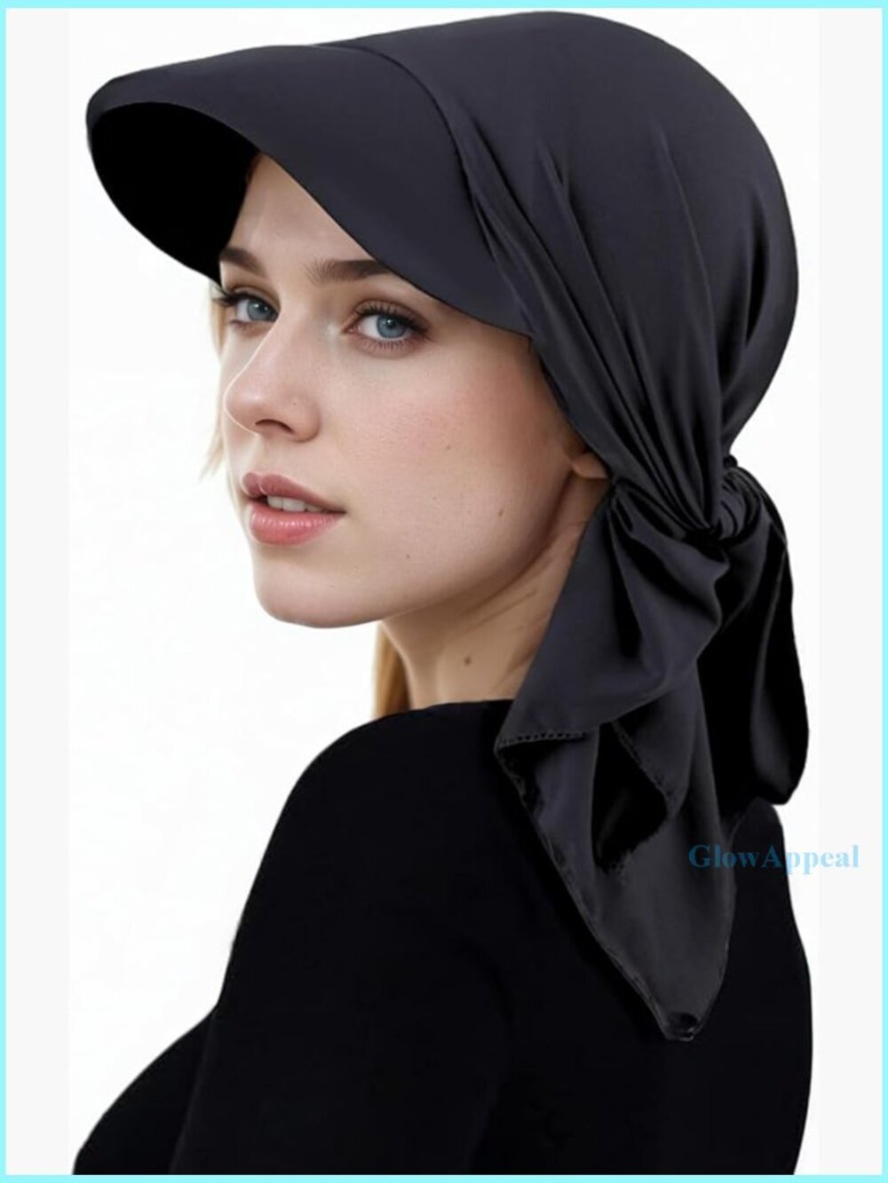 Unisex Baseball Cap with Wide Brim Sun Protection, Lightweight Polyester